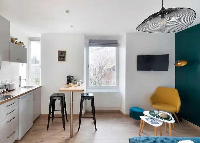 L\'Eden Studio Moderne Et Lumineux Proche Centre